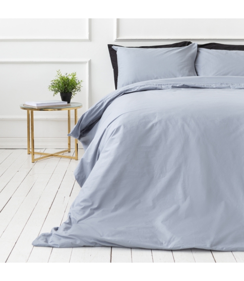 Premium Sateen Bedding Set „Classic grey“. Satin bedding sets