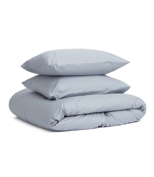 Premium Sateen Bedding Set „Classic grey“. Satin bedding sets