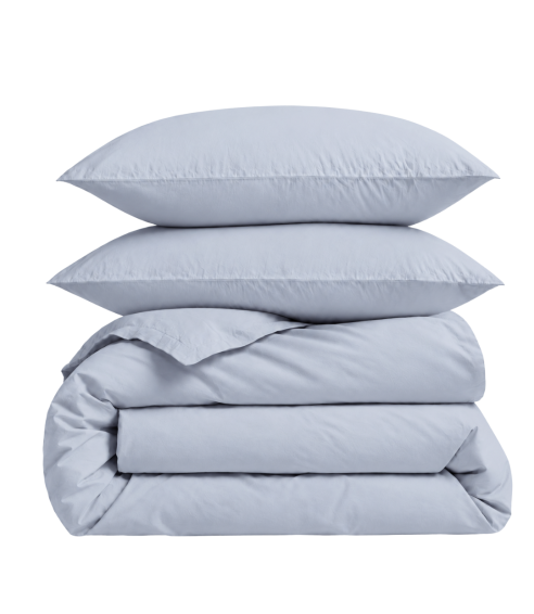 Premium Sateen Bedding Set „Classic grey“. Satin bedding sets