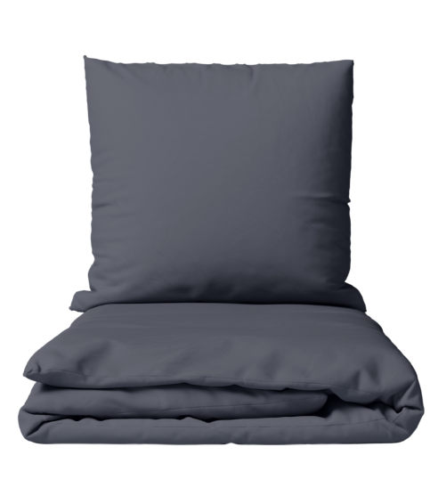 Premium Sateen Bedding Set „Dark Grey sateen“. Satin bedding sets