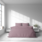 Premium Sateen Bedding Set „Dusty pink glow“. Bedding sets 150x200, 140x200 cm, 150x200 cm, 160x200 cm, 180x200 cm, 200x200 cm, 200x220 cm, 220x240 cm