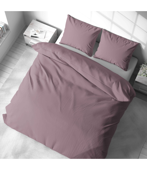 Premium Sateen Bedding Set „Dusty pink glow“. Satin bedding sets