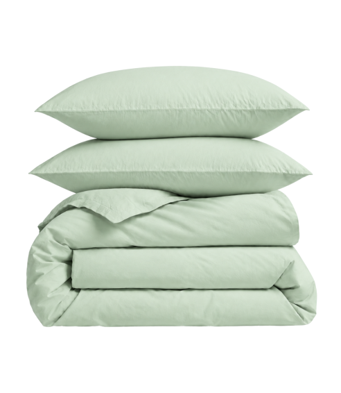 Premium Sateen Bedding Set „Eucalyptus“. Satin bedding sets