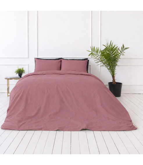Premium Sateen Bedding Set „Grape sateen“. Satin bedding sets