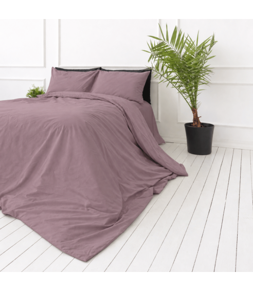 Premium Sateen Bedding Set „Grape sateen“. Satin bedding sets