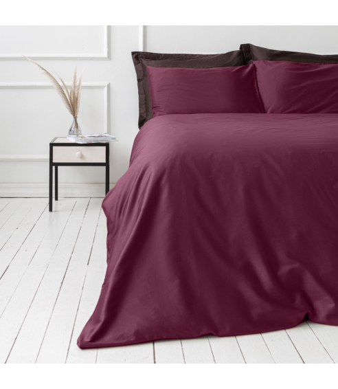 Premium Sateen Bedding Set „Cherry“. Satin bedding sets