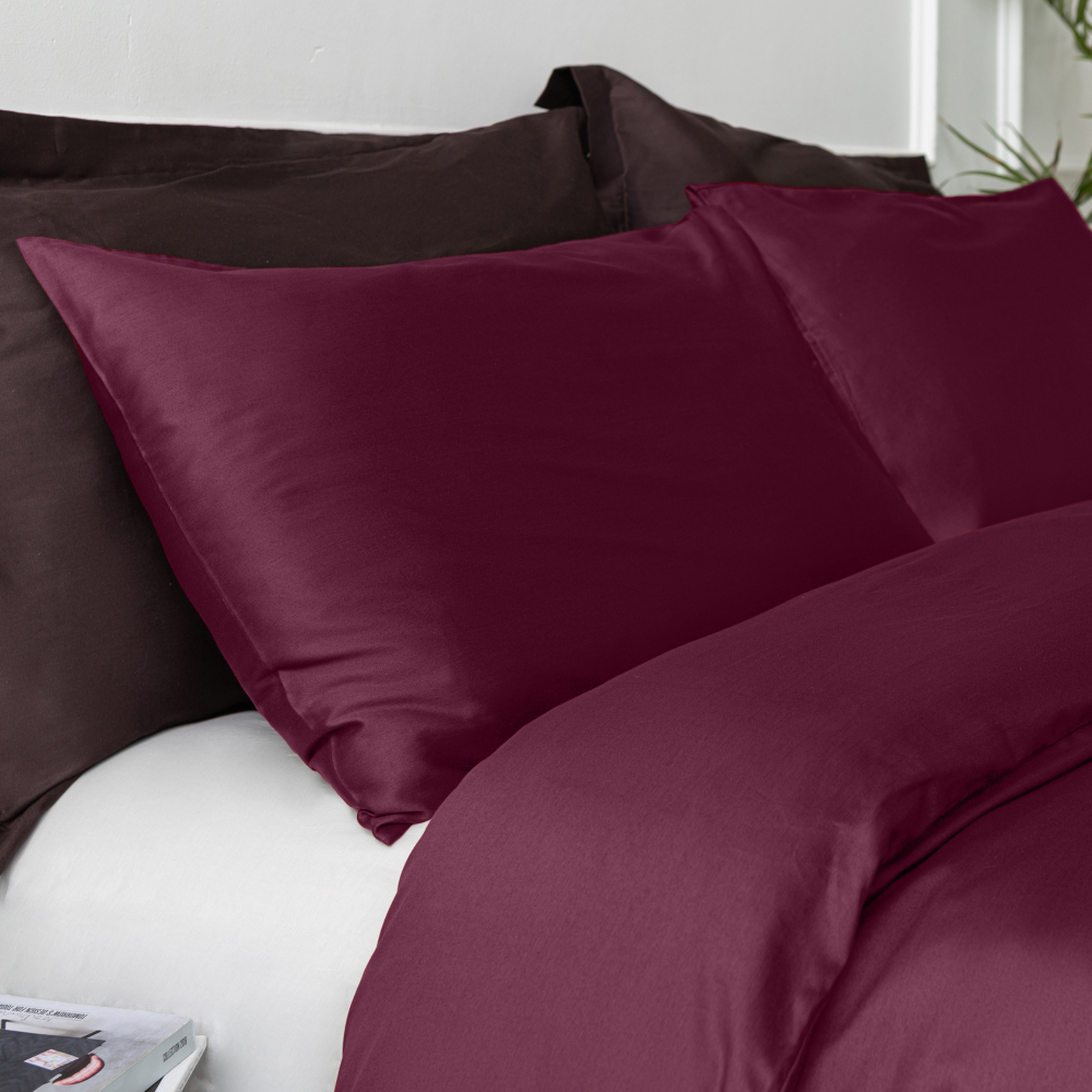 Premium Sateen Bedding Set „Cherry“. Bedding sets 200x220, 140x200 cm, 180x200 cm, 200x200 cm, 200x220 cm