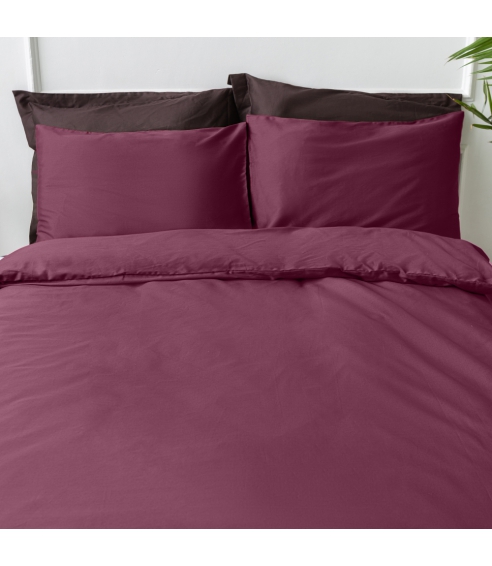 Premium Sateen Bedding Set „Cherry“. Satin bedding sets