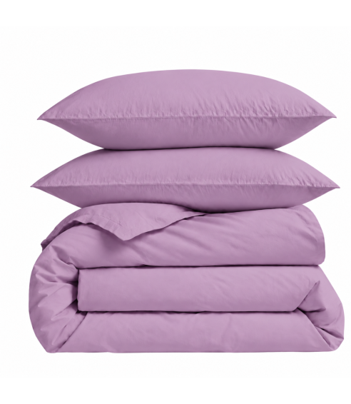 Premium Sateen Bedding Set „Lilac Sateen“. Satin bedding sets