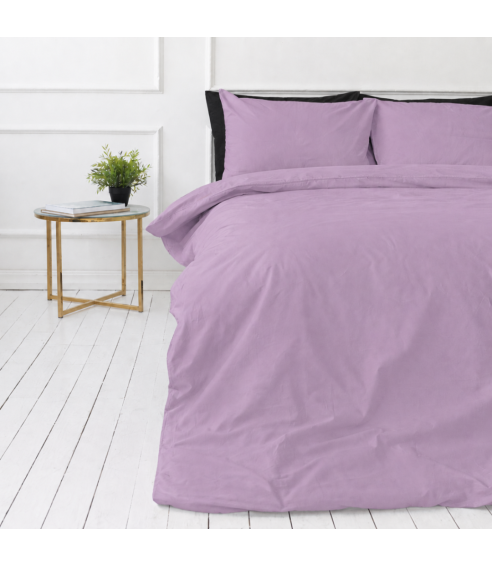 Premium Sateen Bedding Set „Lilac Sateen“. Satin bedding sets