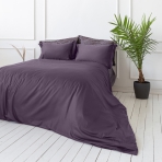 Premium Sateen Bedding Set „Mauve“. Bedding sets 200x220, 140x200 cm, 200x200 cm, 200x220 cm, 220x240 cm