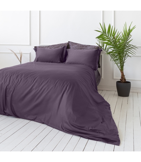 Premium Sateen Bedding Set „Mauve“. Satin bedding sets