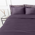 Premium Sateen Bedding Set „Mauve“. Bedding sets 200x220, 140x200 cm, 200x200 cm, 200x220 cm, 220x240 cm