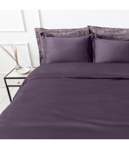 Premium Sateen Bedding Set „Mauve“. Satin bedding sets