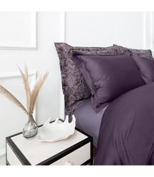 Premium Sateen Bedding Set „Mauve“. Satin bedding sets