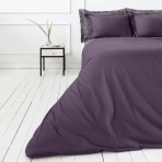 Premium Sateen Bedding Set „Mauve“. Bedding sets 200x220, 140x200 cm, 200x200 cm, 200x220 cm, 220x240 cm