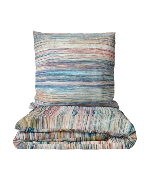 Premium Sateen Bedding Set „Painting“. Satin bedding sets