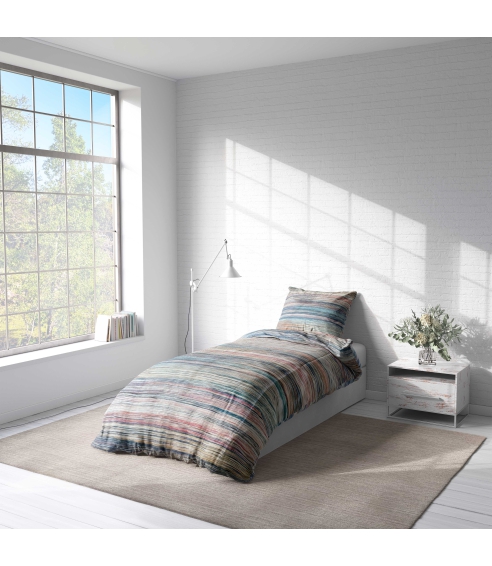 Premium Sateen Bedding Set „Painting“. Satin bedding sets