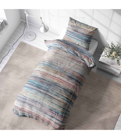 Premium Sateen Bedding Set „Painting“. Satin bedding sets