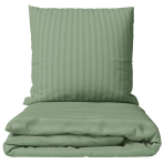 Premium Sateen Bedding Set „Pistachio Stripe Sateen“. Bedding sets 150x200, 140x200 cm, 150x200 cm, 160x200 cm, 180x200 cm, 200x200 cm, 200x220 cm, 220x240 cm. Greenish bedding set with a subtle stripe pattern Premium Sateen Bedding Set „Pistachio Stripe Sateen“. Bedding sets 150x200, 140x200 cm, 150x200 cm, 160x200 cm, 180x200 cm, 200x200 cm, 200x220 cm, 220x240 cm. Greenish bedding set with a subtle stripe pattern
