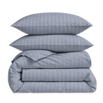 Premium Sateen Bedding Set „Tradewinds Stripe Sateen“. Mako cotton sateen bedding, 140x200 cm, 150x200 cm, 160x200 cm, 180x200 cm, 200x200 cm, 200x220 cm, 220x240 cm