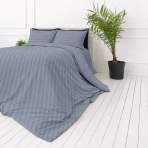 Premium Sateen Bedding Set „Tradewinds Stripe Sateen“. Mako cotton sateen bedding, 140x200 cm, 150x200 cm, 160x200 cm, 180x200 cm, 200x200 cm, 200x220 cm, 220x240 cm