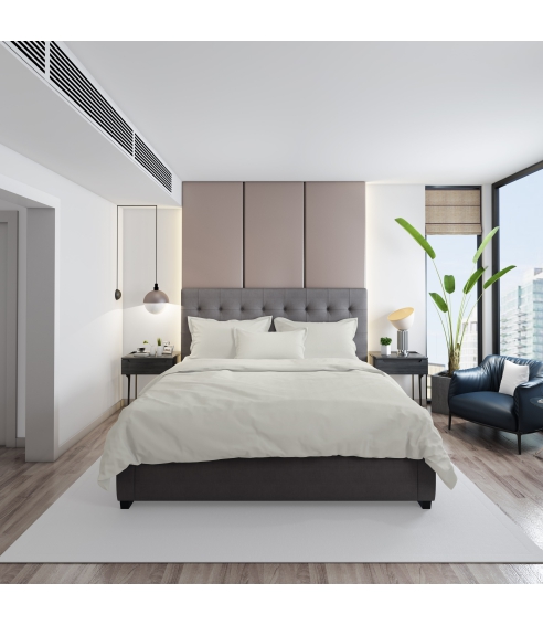 Premium Sateen Bedding Set „Vanilla“. Satin bedding sets