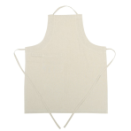 Apron „Natural apron“. Aprons. Light, natural-shade apron with straight lines and a simple cut.
