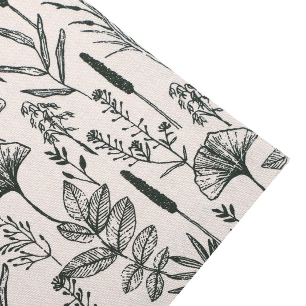 Apron „Ralph apron“. Aprons. Cream apron with small natural plant illustrations Apron „Ralph apron“. Aprons. Cream apron with small natural plant illustrations