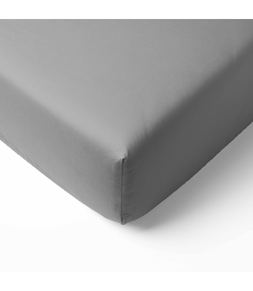 Satin Bed Sheet „Silver glow“. Flat sheets