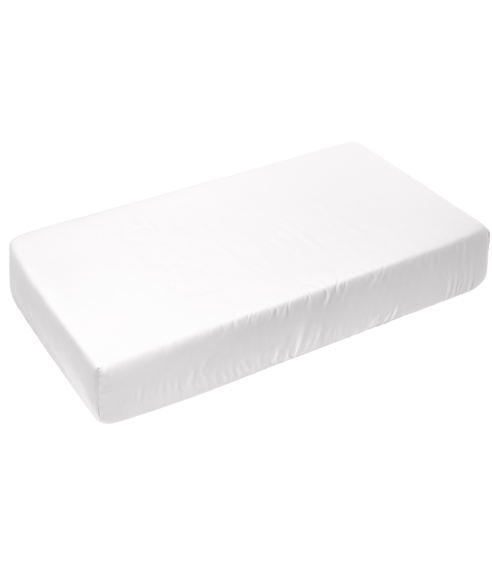Satin Bed Sheet  „Classic White“. Flat sheets