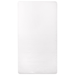 Satin Bed Sheet  „Classic White“, 240x260 cm