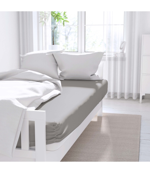 Satin Bed Sheet „Moonlight“. Flat sheets