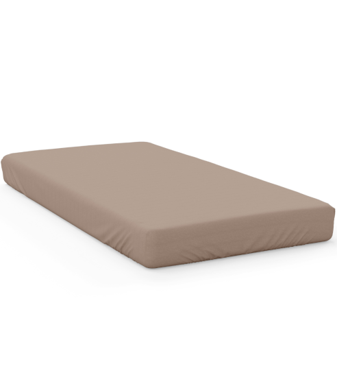 Satin Bed Sheet „Dark ecru“. Flat sheets