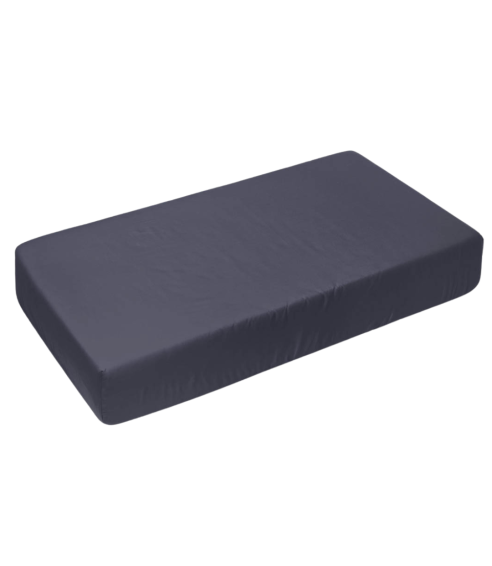 Satin Bed Sheet „Graphite glow“. Flat sheets