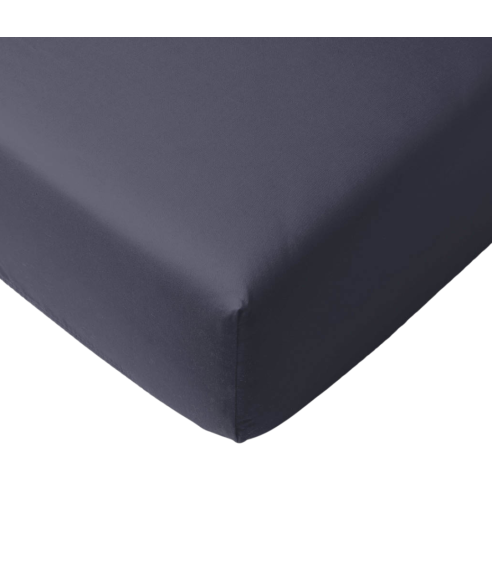 Satin Bed Sheet „Graphite glow“. Flat sheets