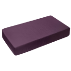 Satin Bed Sheet „Plum glow“, 150x220 cm, 200x220 cm, 220x240 cm. Plum-colored bed sheet, adding a bold, luxurious touch to your bedroom decor.