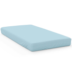 Satin Bed Sheet "Ice Blue"
