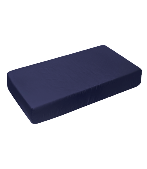 Satin Fitted Sheet „Blue glow“. Fittedsheets