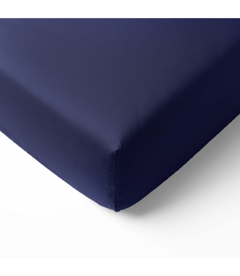 Satin Fitted Sheet „Blue glow“. Fittedsheets