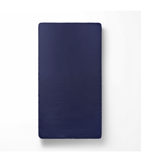 Satin Fitted Sheet „Blue glow“. Fittedsheets