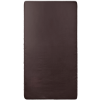 Satin Fitted Sheet „Brown Sateen“. Fitted sheets 160x200, 90x200 cm, 140x200 cm, 160x200 cm, 180x200 cm. Dark brown fitted sheet with a subtle warm undertone.