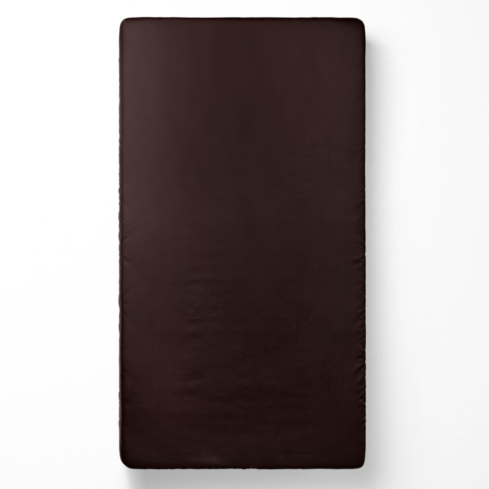 Satin Fitted Sheet „Chesnut glow“. Fitted sheets 160x200, 90x200 cm, 120x200 cm, 140x200 cm, 160x200 cm, 180x200 cm