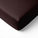 Satin Fitted Sheet „Chesnut glow“. Fitted sheets 160x200, 90x200 cm, 120x200 cm, 140x200 cm, 160x200 cm, 180x200 cm