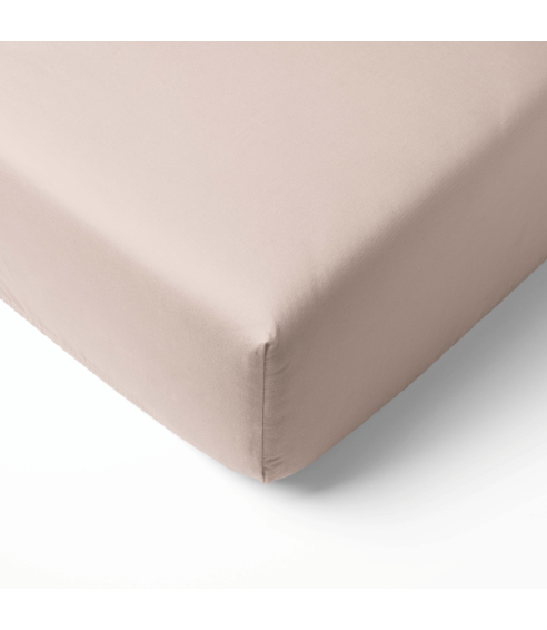 Satin Fitted Sheet „Classic Coffee Sateen“. Fitted sheets 90x200