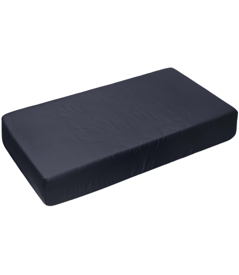 Satin Fitted Sheet „Dark Grey Sateen“. Fitted sheets 90x200
