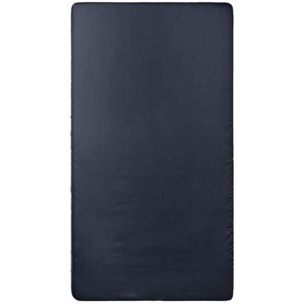 Satin Fitted Sheet „Dark Grey Sateen“. Fitted sheets 160x200, 90x200 cm, 140x200 cm, 160x200 cm, 180x200 cm. Anthracite grey fitted sheet without decorative motifs.