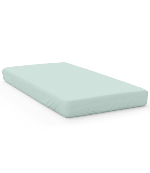 Satin fitted sheet "Mint". Fittedsheets