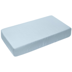 Satin fitted sheet "Light Blue glow". Fitted sheets 160x200, 90x200 cm, 140x200 cm, 160x200 cm, 180x200 cm