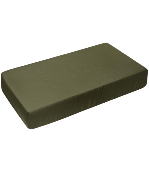 Satin Fitted Sheet „Moss Green Sateen“. Fitted sheets 90x200